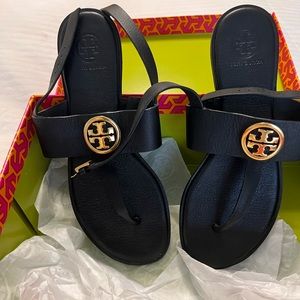 Black Tory Burch sandals .. size 7.5